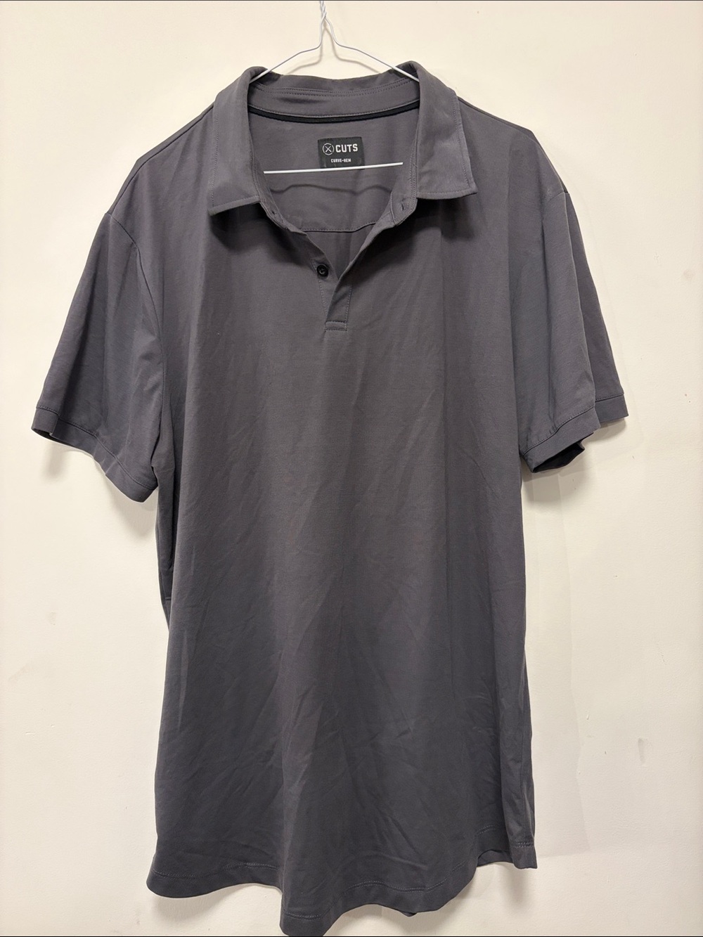 Cuts Clothing Men's Charcoal Polo
